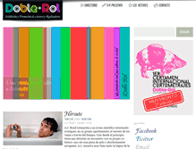 Tablet Screenshot of doblerol.com